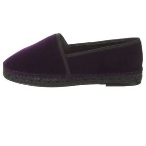 Dolce & Gabbana Purple Velvet Loafers